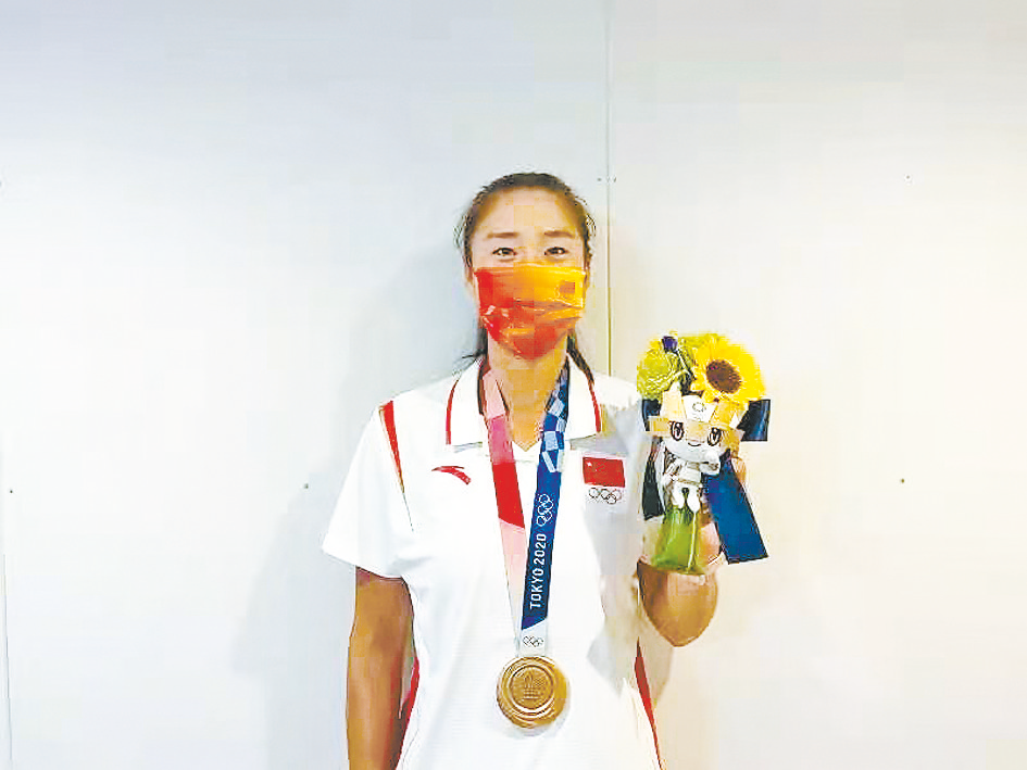 牛云强 张宁 通讯员 王海翔7月30日,在东京第32届夏季奥运会赛艇女子