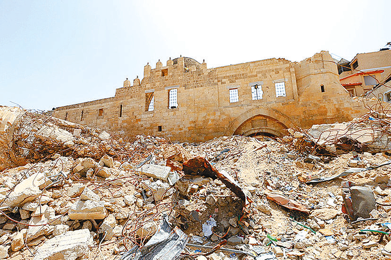 加沙地带：损毁的古迹